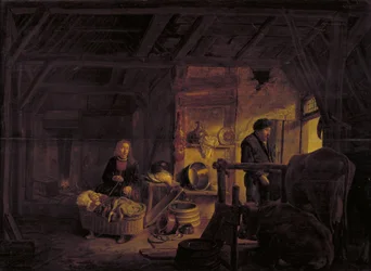 Interieur van een cottage