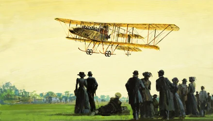 Opstijgen..., illustratie uit 