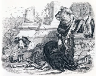 Het hof van de leeuw - Fabels van La Fontaine