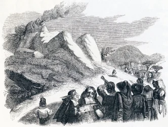 De berg die baart (La montagne qui accouche) - Fabels van La Fontaine