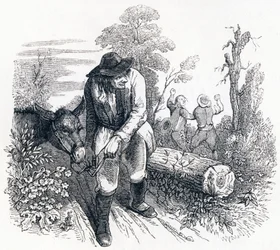 De dief en de ezel - Fabels van La Fontaine