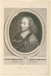Portret van Blaise Pascal (1623-1662)