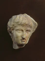 Hoofd van een ridder bekend als La Coulonche