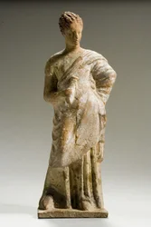 Statuette van een vrouw, Hellenistische periode, c.3e eeuw v.Chr.