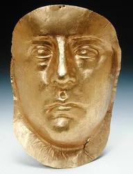 Masker van Rhescuporis III (210-228 AD) Koning van Bosporus