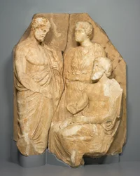 Fragment van een grafnaiskos