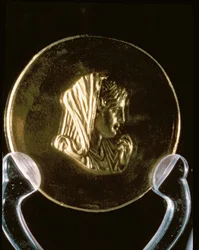 Gouden medaille van Olympias, uit de Aboukir-schat