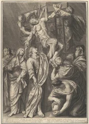 Het Laatste Oordeel, uit De passie van Christus, plaat 32