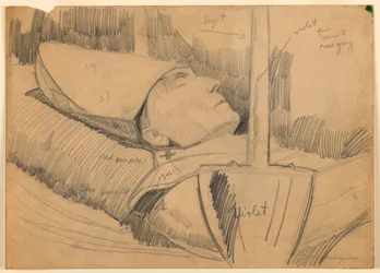 Funerair Portret van Kardinaal James Gibbons
