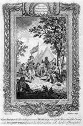 Koning Alfred de Grote, vermomd als muzikant..., 19e eeuw