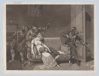 Eerste Scène van Dieven, ca. 1805