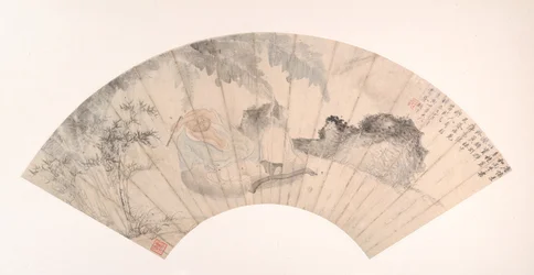 Huai Su in het bananenbos, gedateerd 1869