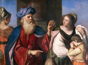 Abraham verbant Hagar