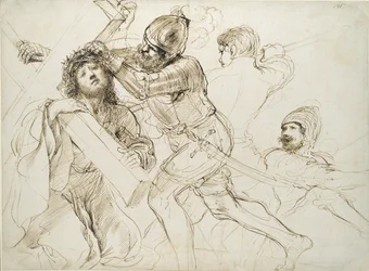 Christus draagt het kruis, ca. 1625-1628