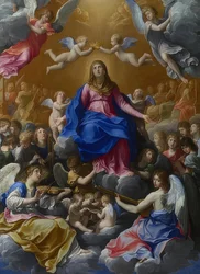 De kroning van de Maagd Maria. Omstreeks 1607