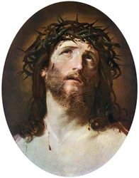 Hoofd van Christus met doornenkroon, 1622-1623, 1912