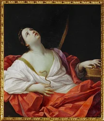 Farao Cleopatra VII (schilderij op doek)