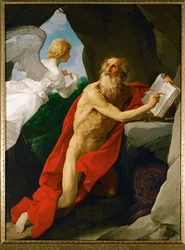Hiëronymus (olieverf op doek)