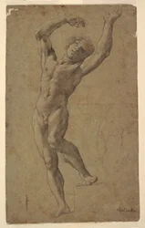 Studie voor St. Sebastiaan, Museo Pomarici Santomasi, Puglia, Italië