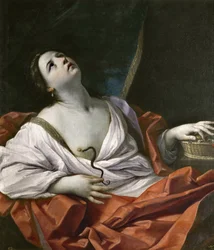 De dood van Cleopatra, circa 1640