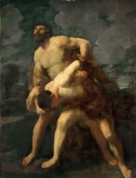 Het gevecht tussen Herakles en Achelous, 1620-1621