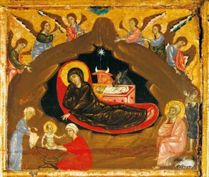 Geboorte, (detail)