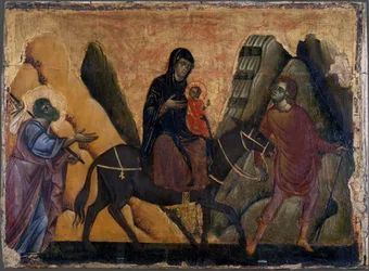 De vlucht naar Egypte, ca. 1280
