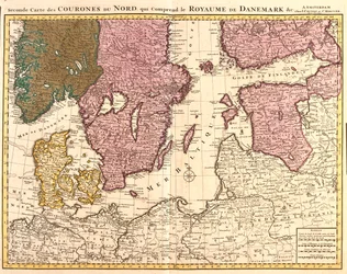 Denemarken, Estland, Zuid-Noorwegen, Zweden, Finland