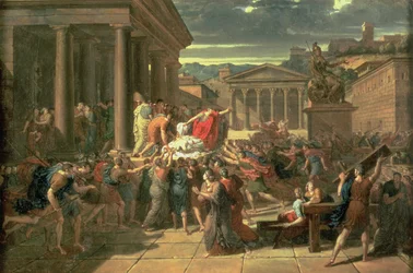 De Dood van Caesar (100-44 v.Chr.)