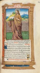 Getijdenboek (Gebruik van Rome): fol. 98r, Sint Johannes de Doper