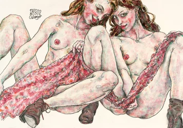 Vrouwelijk naakt, Kinderen van de zon