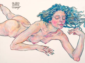 Liggend naakt, Het fluisteren van het water