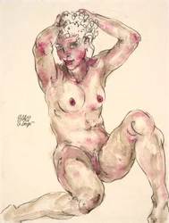 Zittend naakt, Droomvisie