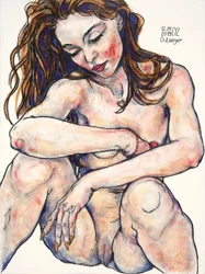 Vrouwelijk naakt, roes