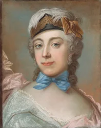 Portret van barones Ulrika Charlotta Sprengtporten 1724-1780