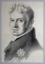 Portret van Prins Grigory Alexandrovich Stroganov 1770-1857, 1820s