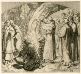 Maarten Luther verbrandt de bul van excommunicatie