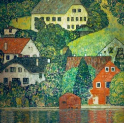 Huizen in Unterach aan de Attersee