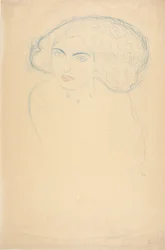 Hoofd van een vrouw, c. 1916