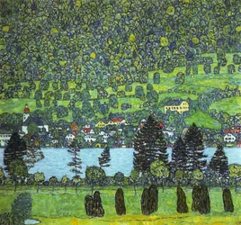 Klimt - Unterach aan de Altersee, 1916