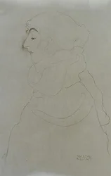Vrouw in profiel, c.1904-06