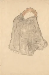 Zittende vrouw, 1908-1909