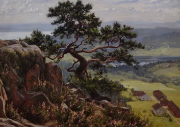 Uitzicht over Vardåsen