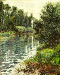 Een Kleine Tak van de Seine, Argenteuil, 1888-90