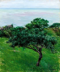 Appelbomen aan Zee, Trouville, 1880