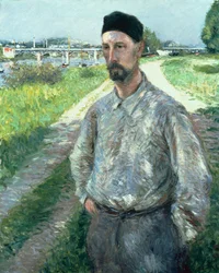 Portret van Eugene Lamy
