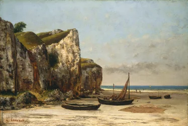Strand in Normandië