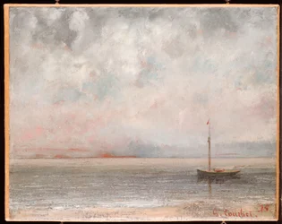 Wolken op het Meer van Genève, 1875