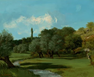 La Bretonnerie in het departement Indre, 1856