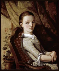 Portret van Juliette Courbet